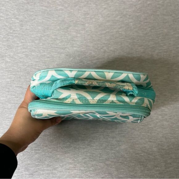 The Children's Place Girl's Teal Print Cooler Insulated Lunch Bag 8”x 9” - Picture 6 of 11